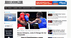 Desktop Screenshot of boxeo-boxing.com