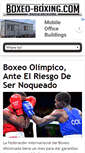 Mobile Screenshot of boxeo-boxing.com